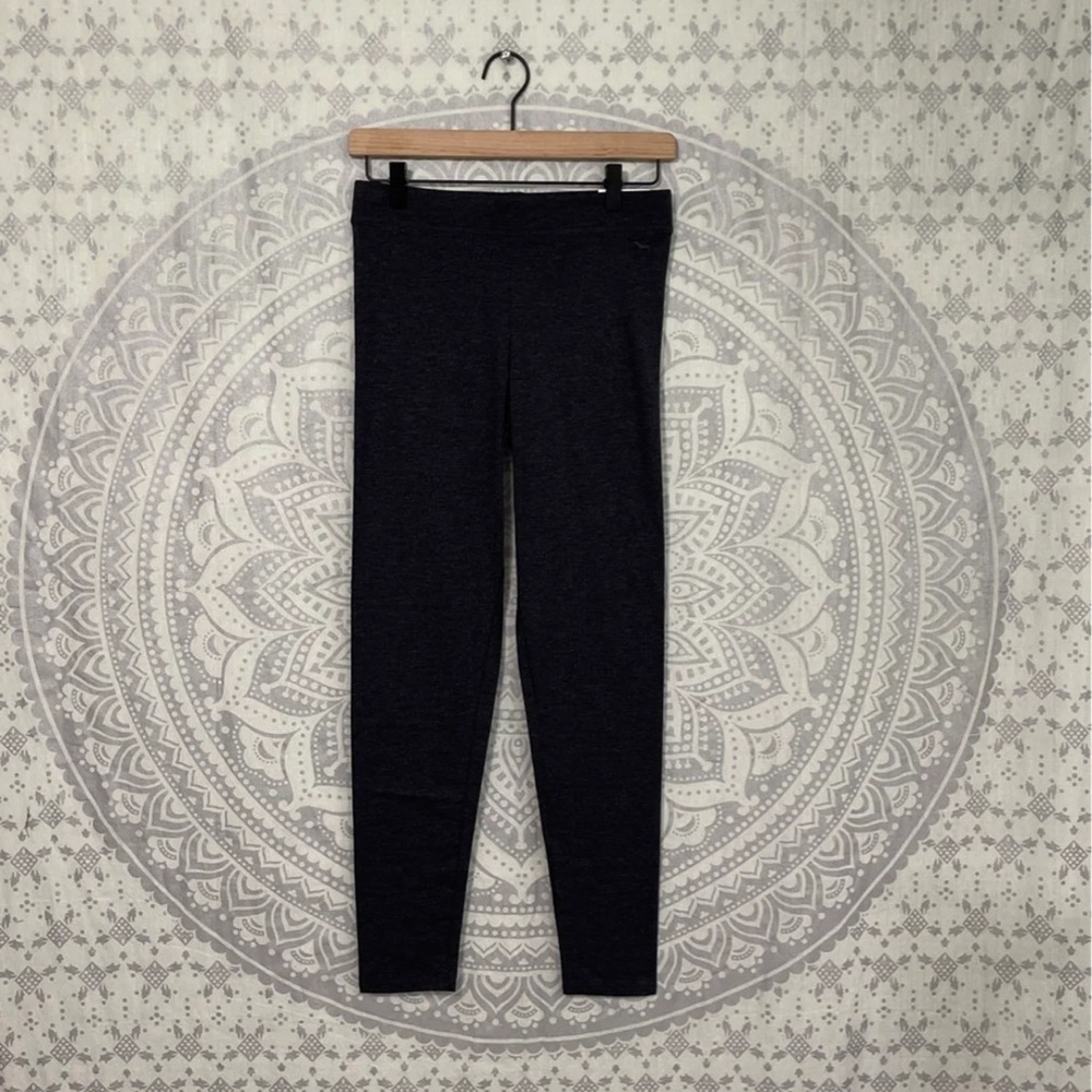 Nwt $29 Victorias Secret Pink 2015 Stretch Yoga Lounge Exercise Leggings Grey M